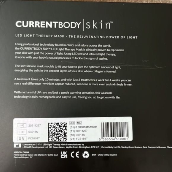 CurrentBody Skin LED Light Therapy Face Mask The world’s most powerful anti-agin - Picture 14 of 16